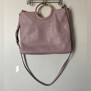 Lauren Conrad pink crossbody purse